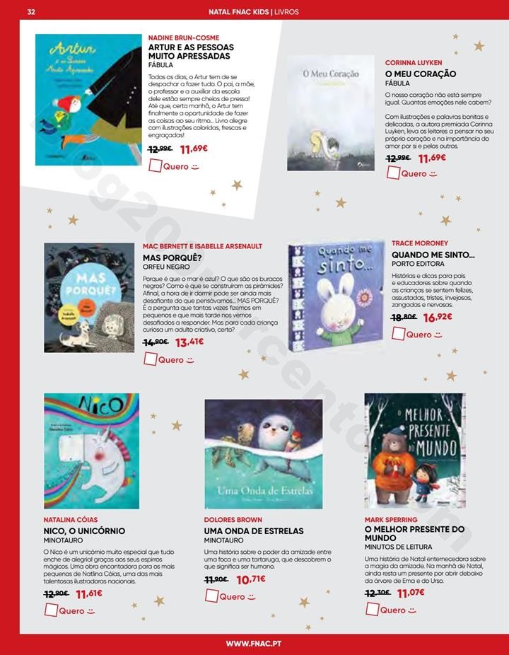 Antevisão Folheto Natal FNAC Kids promoções at
