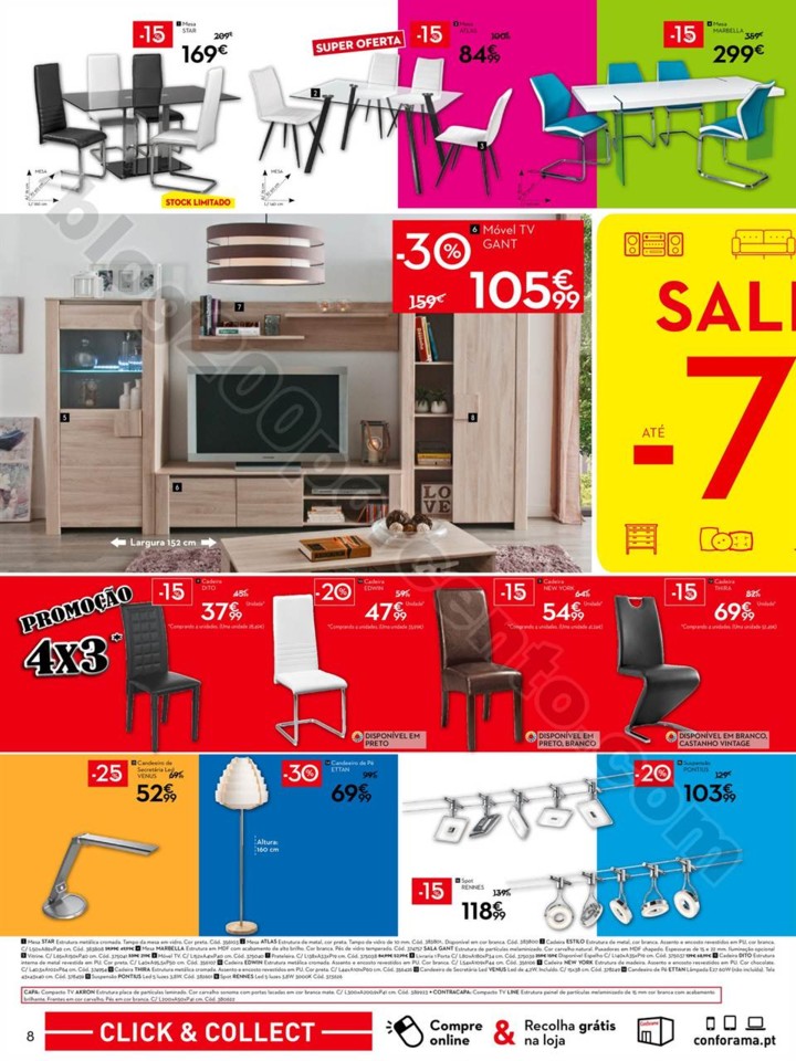Antevisão Folheto CONFORAMA Saldos de 2 a 25 jane