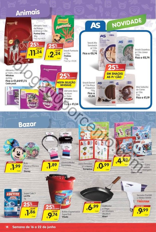 Novo Folheto MINIPREÇO Family de 16 a 22 junho p1
