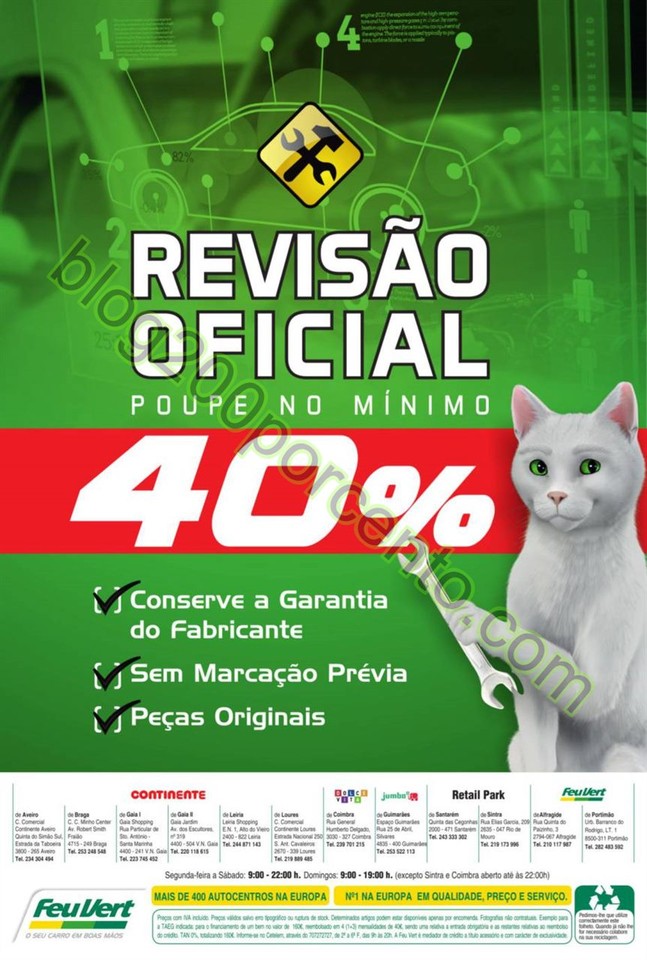 Antevisão Folheto FEU VERT Promoções de 1 a 28 