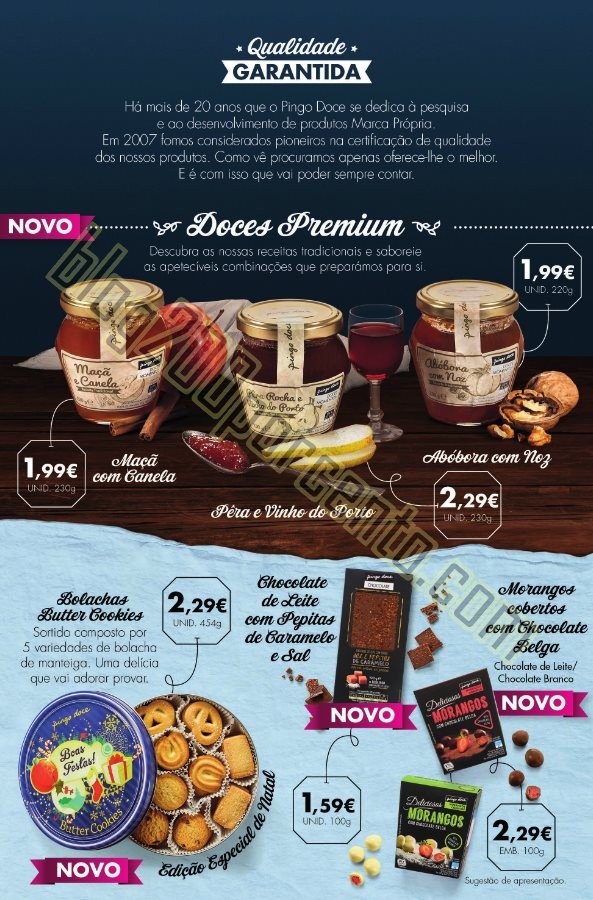 Novo Folheto PINGO DOCE Promoções até 31 janeir