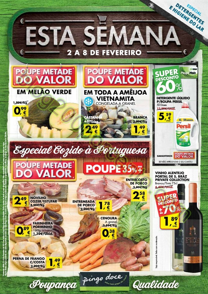Antevisão Folheto PINGO DOCE Madeira de 2 a 8 fev