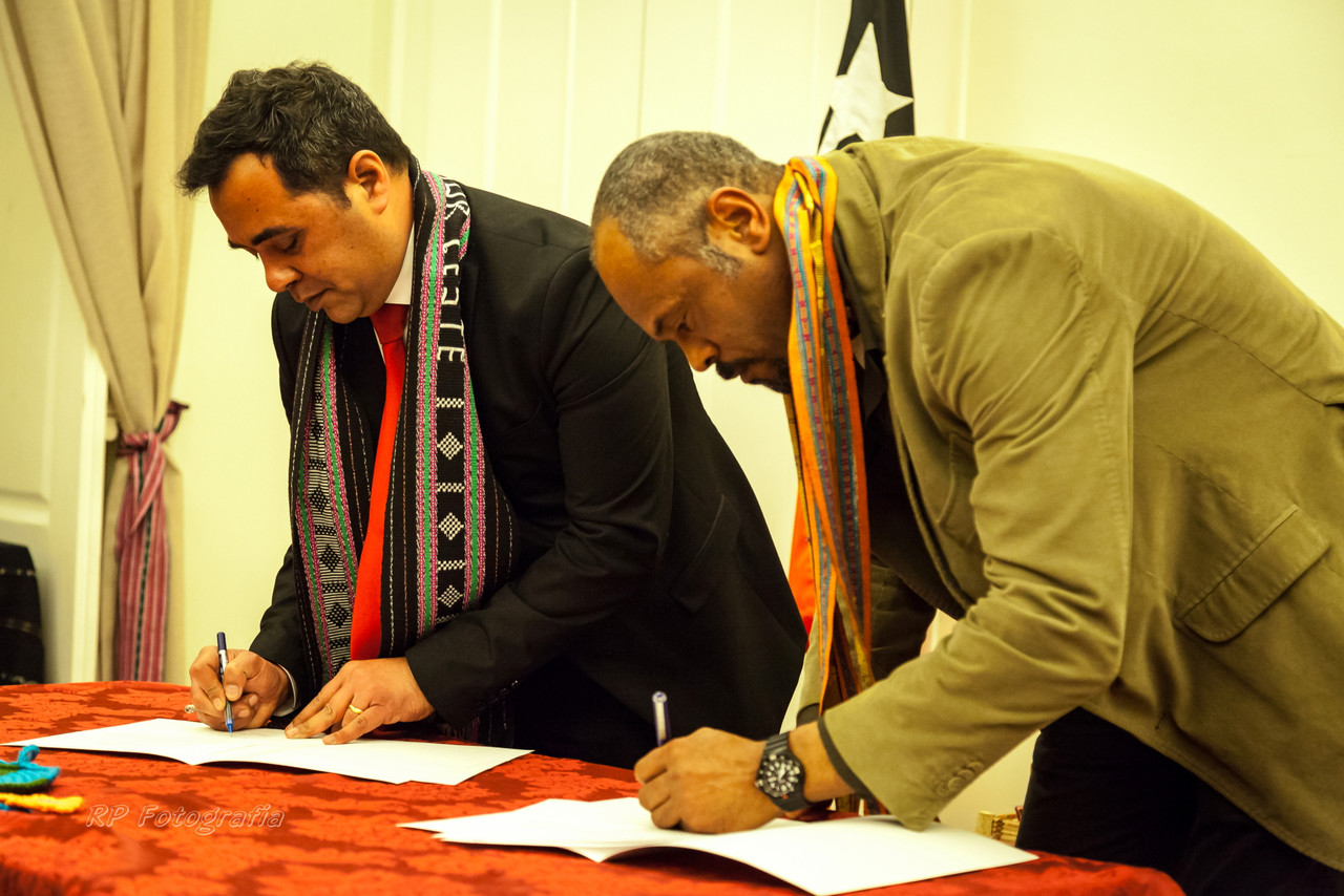 Embaixada Timor Leste Assinatura Protocolo RJ Anim