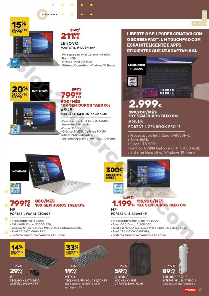 Antevisão Folheto WORTEN Especial Lar promoções