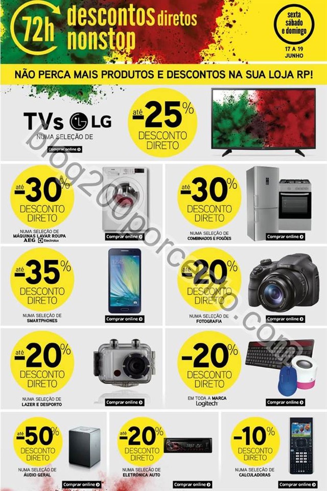 72 horas de descontos RADIO POPULAR promoções de