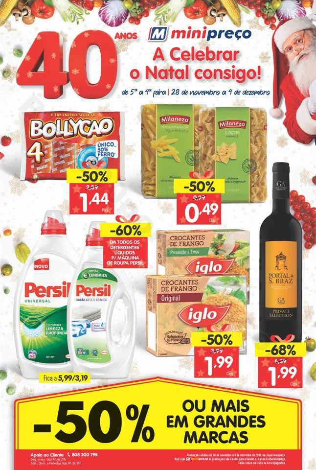 grandes marcas minipreço 28 novembro a 4 dezembro