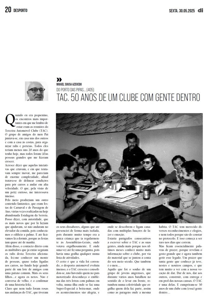 182 TAC 50 anos de um clube com gente dentro - DI 