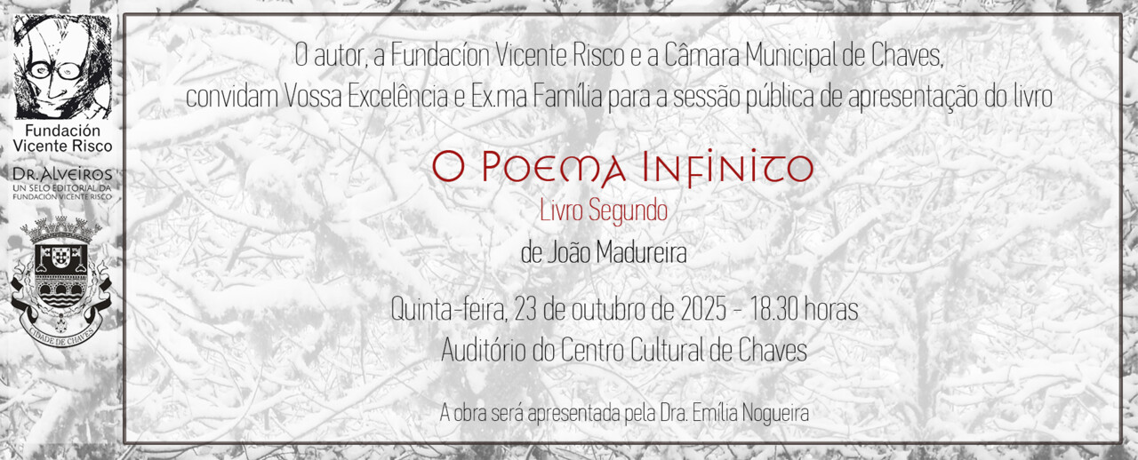 Convite - O Poema Infinito - Chaves 23102025 1800.