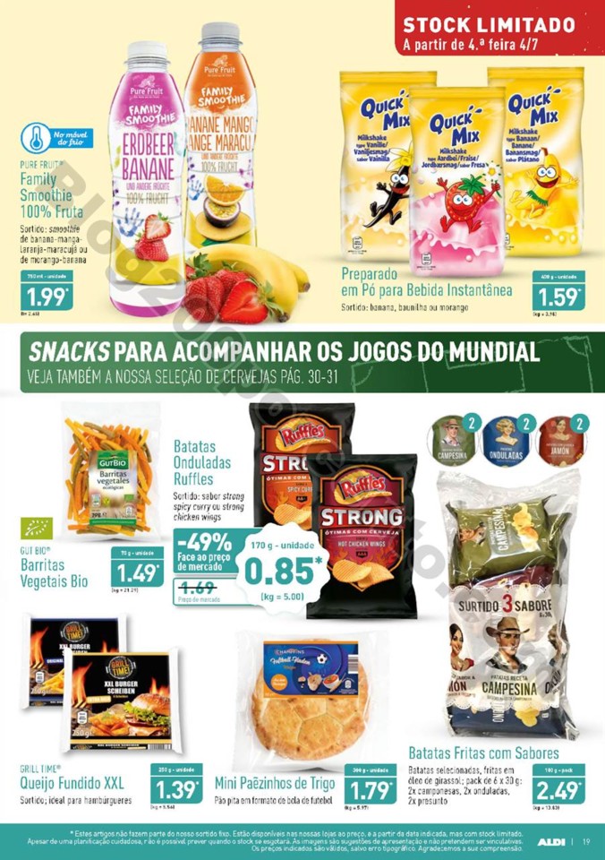 Antevisão Folheto ALDI Promoções a partir de 4 