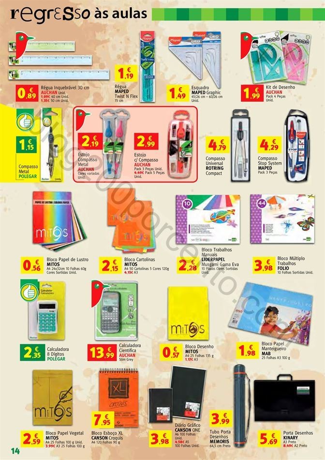 Antevisão Folheto JUMBO Regresso às aulas promo