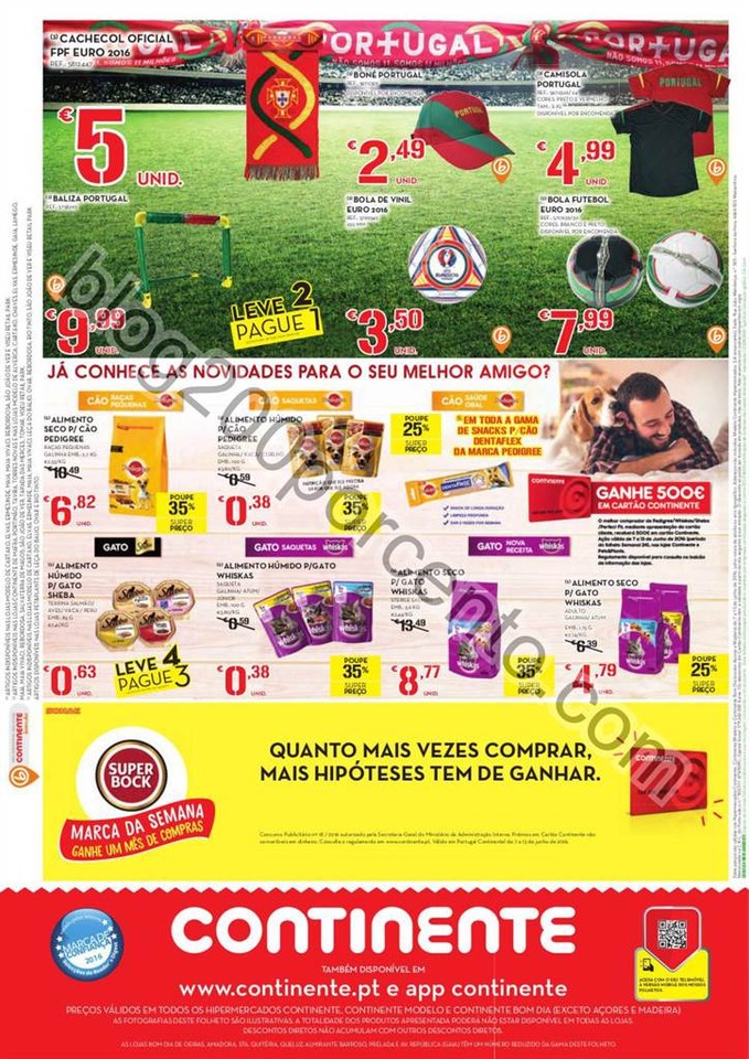 Antevisão Folheto CONTINENTE - MODELO Madeira de 