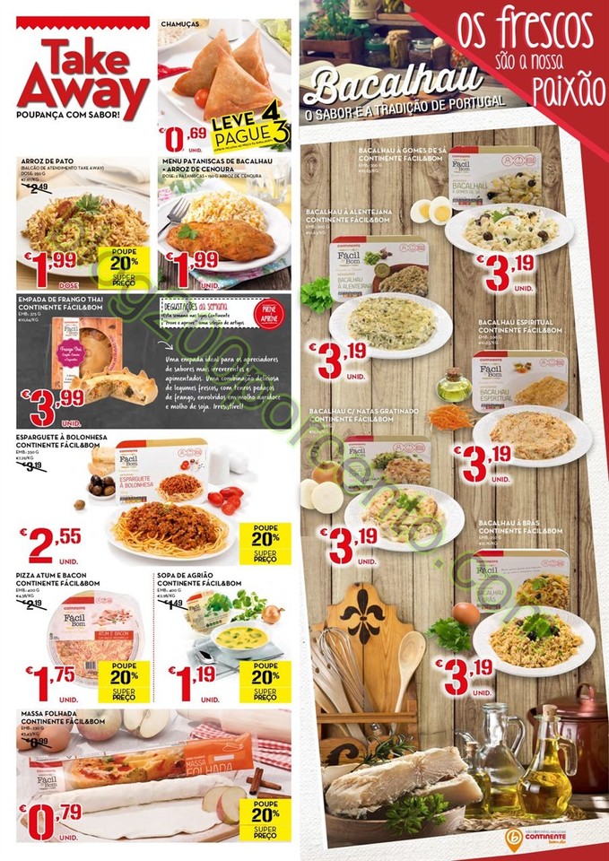 Antevisão Folheto CONTINENTE promoções de 26 ja