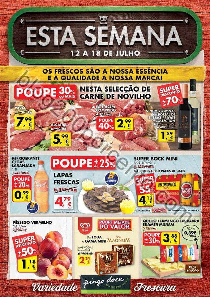 Antevisão Folheto PINGO DOCE Madeira de 12 a 18 j