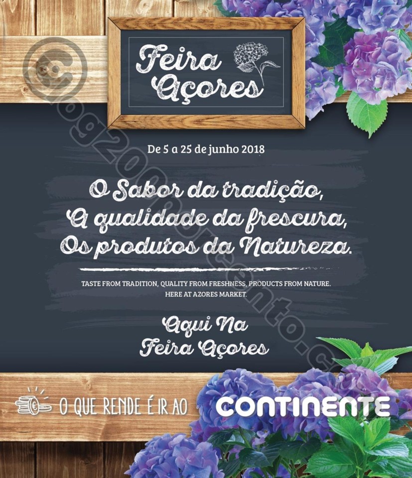 Novo Folheto CONTINENTE Feira Açores Promoções 