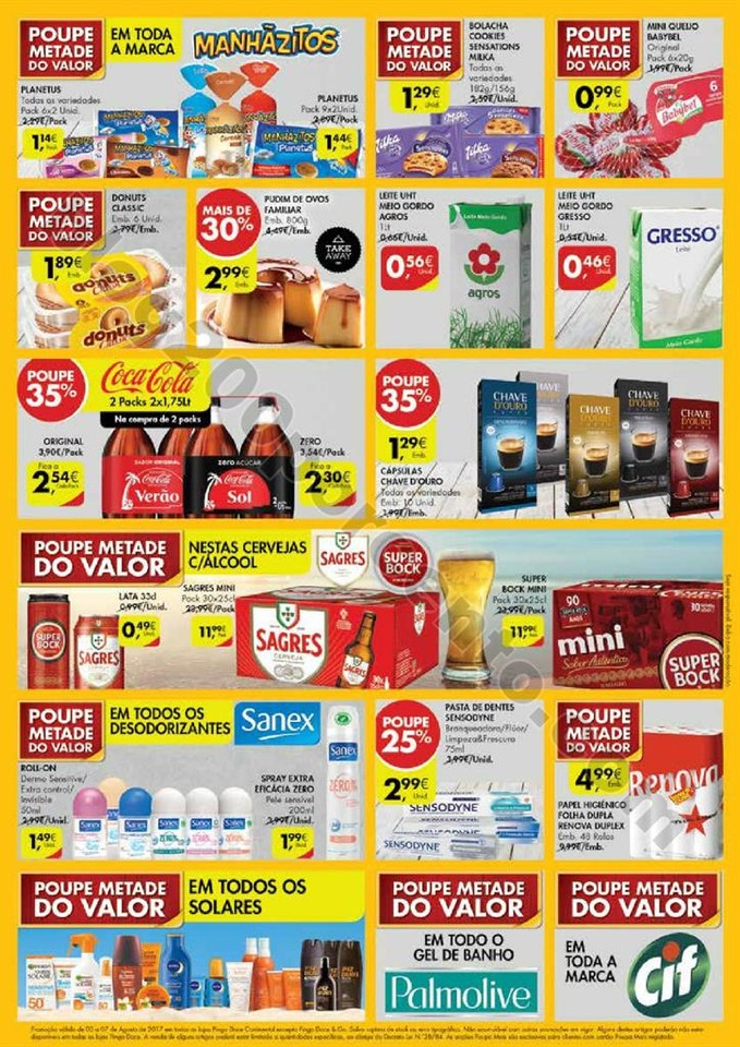 Antevisão Folheto PINGO DOCE Fim de semana de 3 a