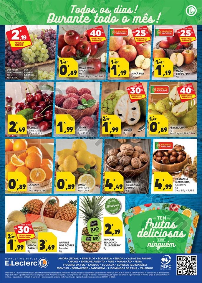 Antevisão Folheto E-LECLERC Frescos promoções d