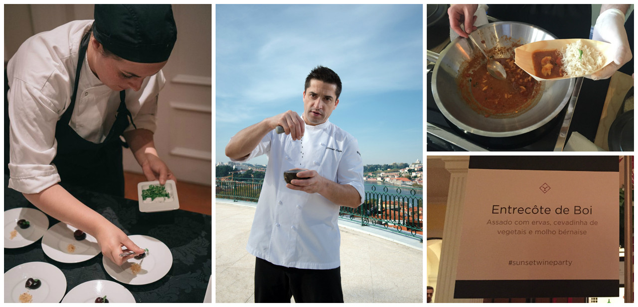 The Yeatman Sunset Wine Party: Chefs e pratos