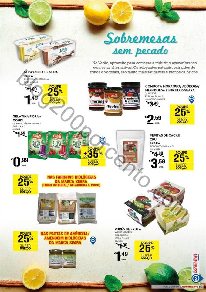 Antevisão Folheto CONTINENTE Bazarão promoções