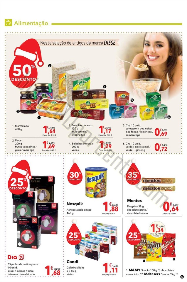 Antevisão Folheto CLAREL Natal promoções de 3 a