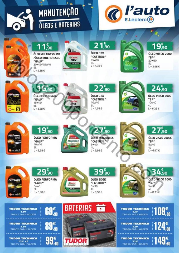 Antevisão Folheto E-LECLERC Aniversário Auto pro
