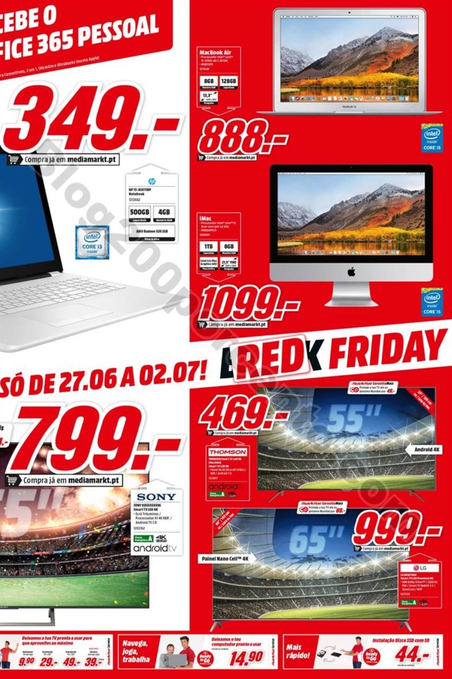 Antevisão Folheto MEDIA MARKT Promoções de 27 j