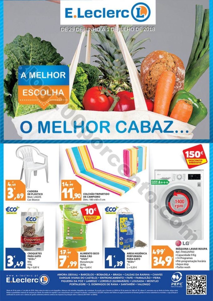 Antevisão Folheto E-LECLERC Fim de semana promoç