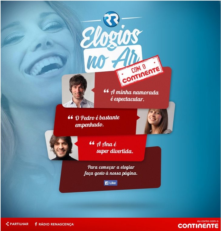 Passatempo | CONTINENTE - RR | Elogios no ar