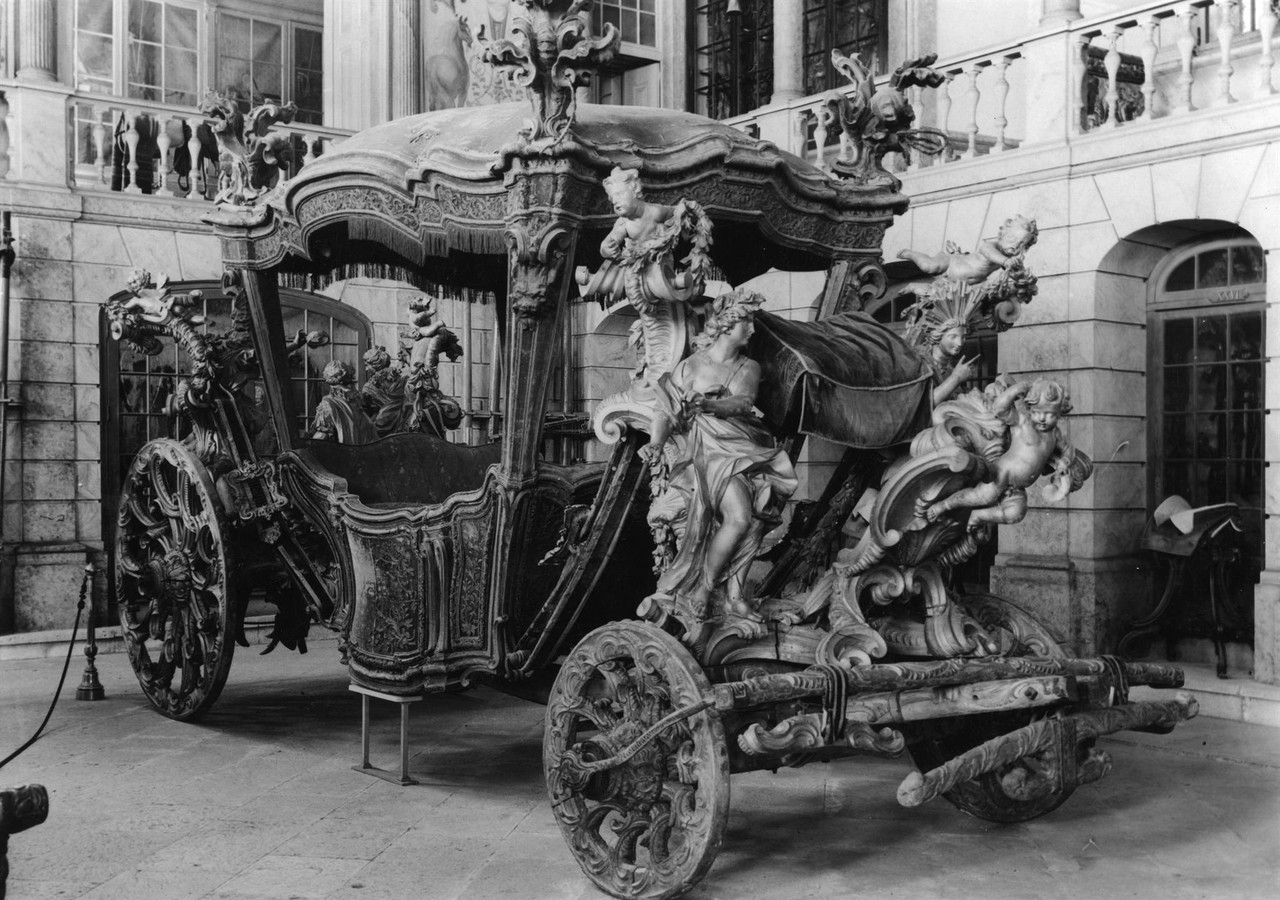 Coche da coroação de lisboa, no velho Museu dos 