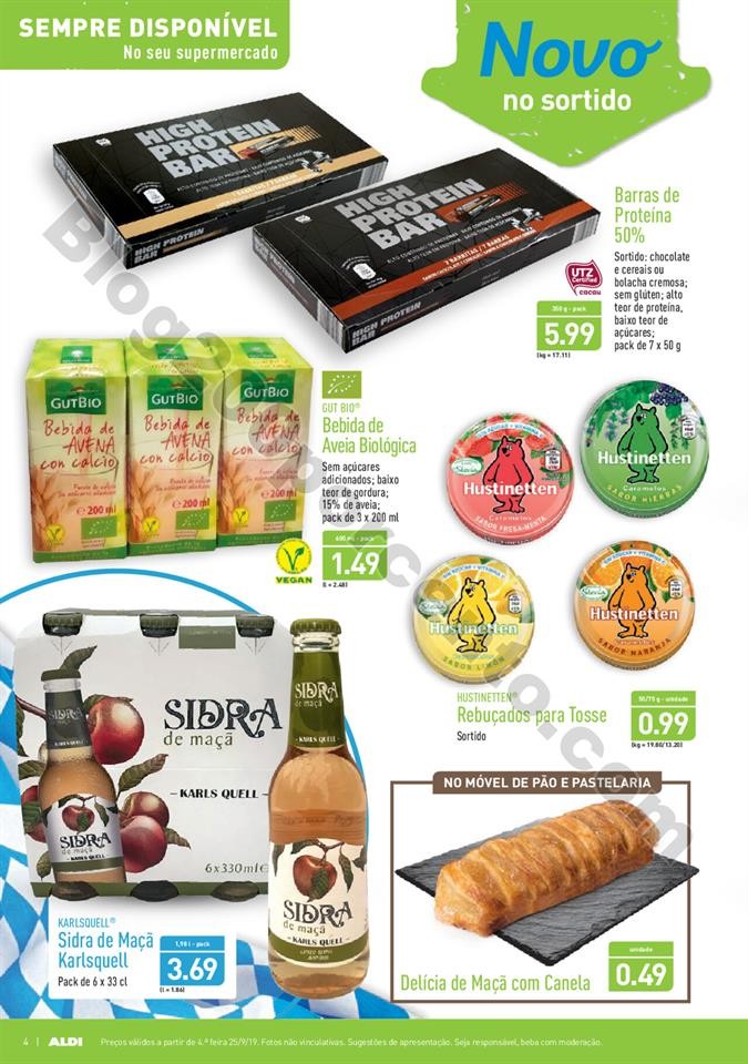 Antevisão Folheto ALDI Promoções a partir de 25