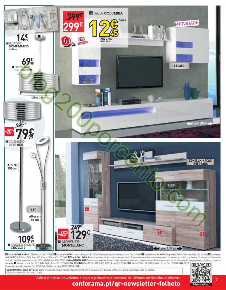Antevisão Folheto CONFORAMA Promoções de 11 a 2
