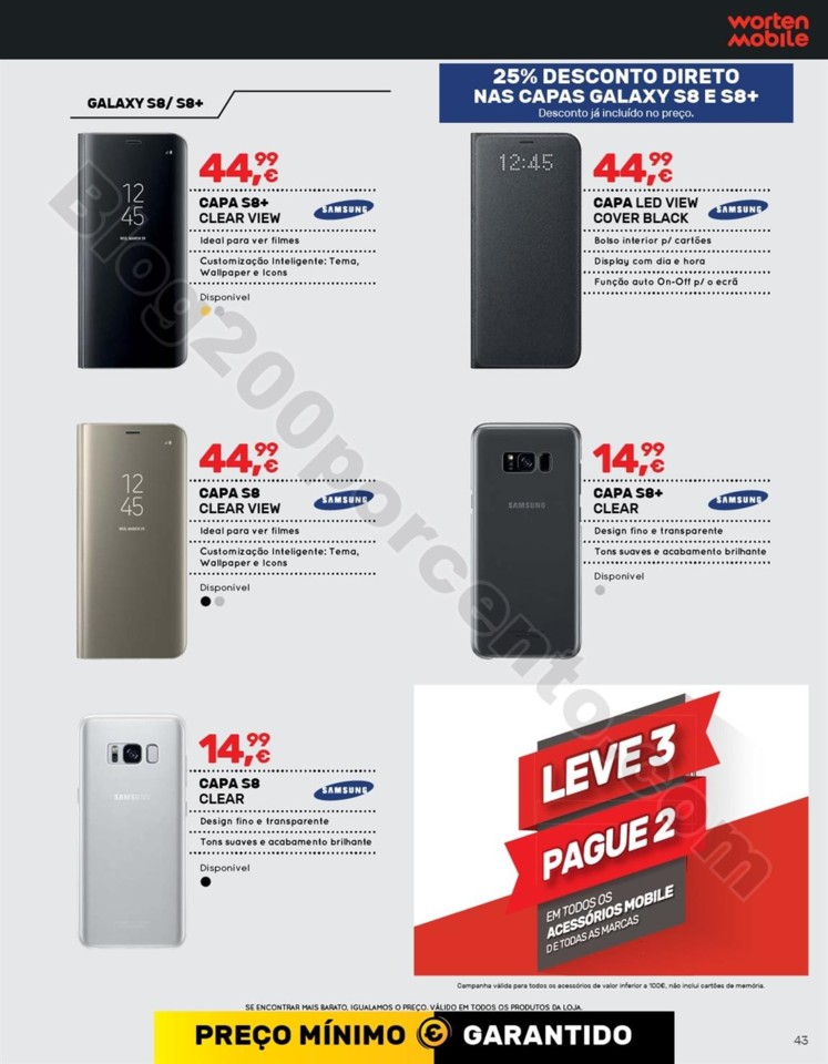Antevisão Folheto WORTEN Mobile Promoções de 15