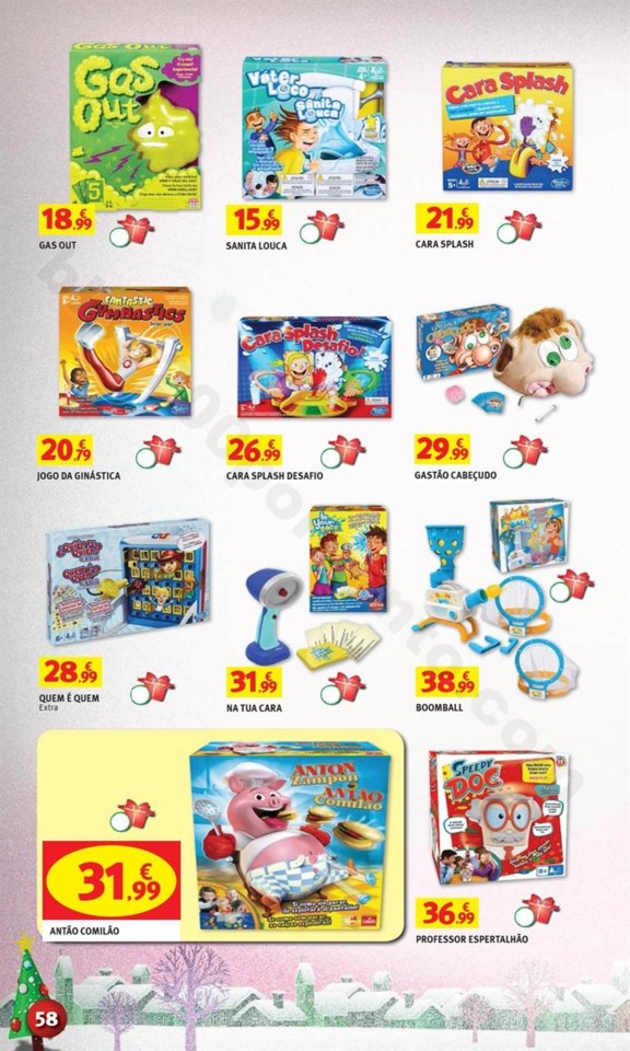Antevisão Folheto JUMBO Brinquedos Natal promoç