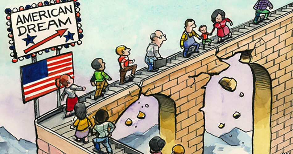The deterioration of the American Dream