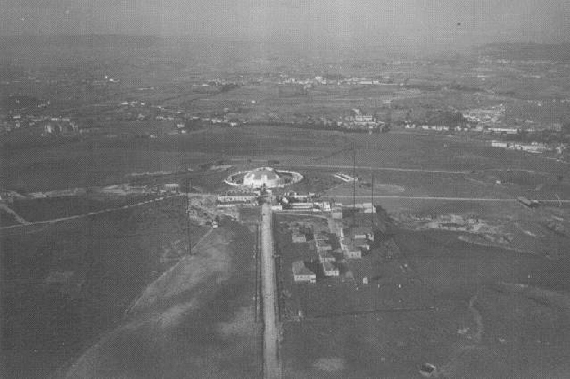 Vista aérea do Forte de Monsanto, 1930 1932 foto Vista aérea do Forte de Monsanto, 1930 1932 foto