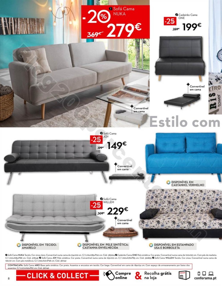 Antevisão Folheto CONFORAMA Promoções de 1 a 29