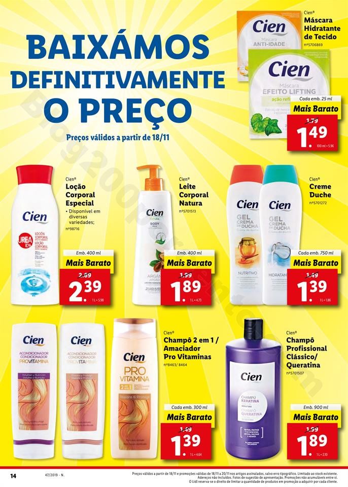 Antevisão Folheto LIDL Promoções de 18 a 24 nov