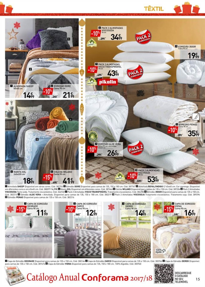 Antevisão Folheto Conforama Natal Promoções de 