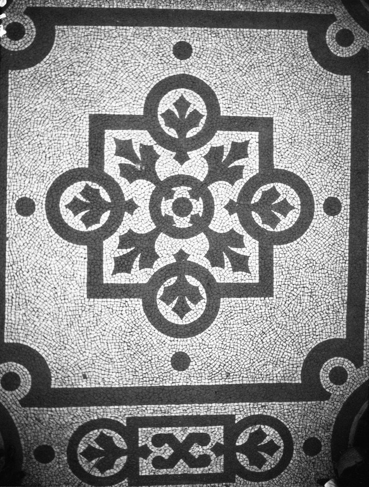 Calçada portuguesa, Av. da Liberdade, 1944, foto 