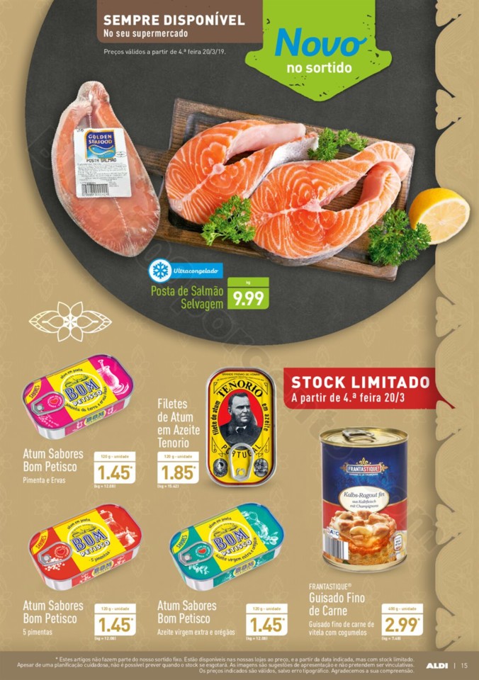Antevisão Folheto ALDI Promoções a partir de 20