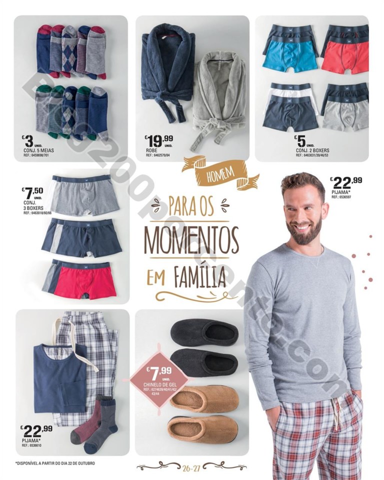 Antevisão folheto CONTINENTE Moda outono - invern