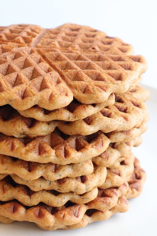 waffles proteicos de banana