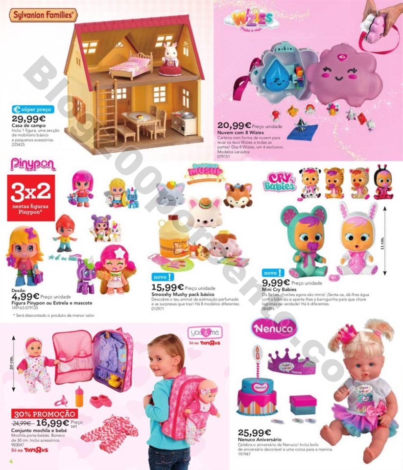 Antevisão Folheto TOYSRUS Promoções de 10 a 23 