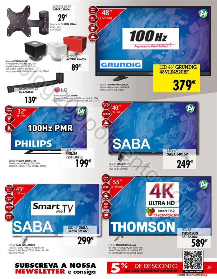 Antevisão Folheto CONFORAMA Promoções de 25 ago