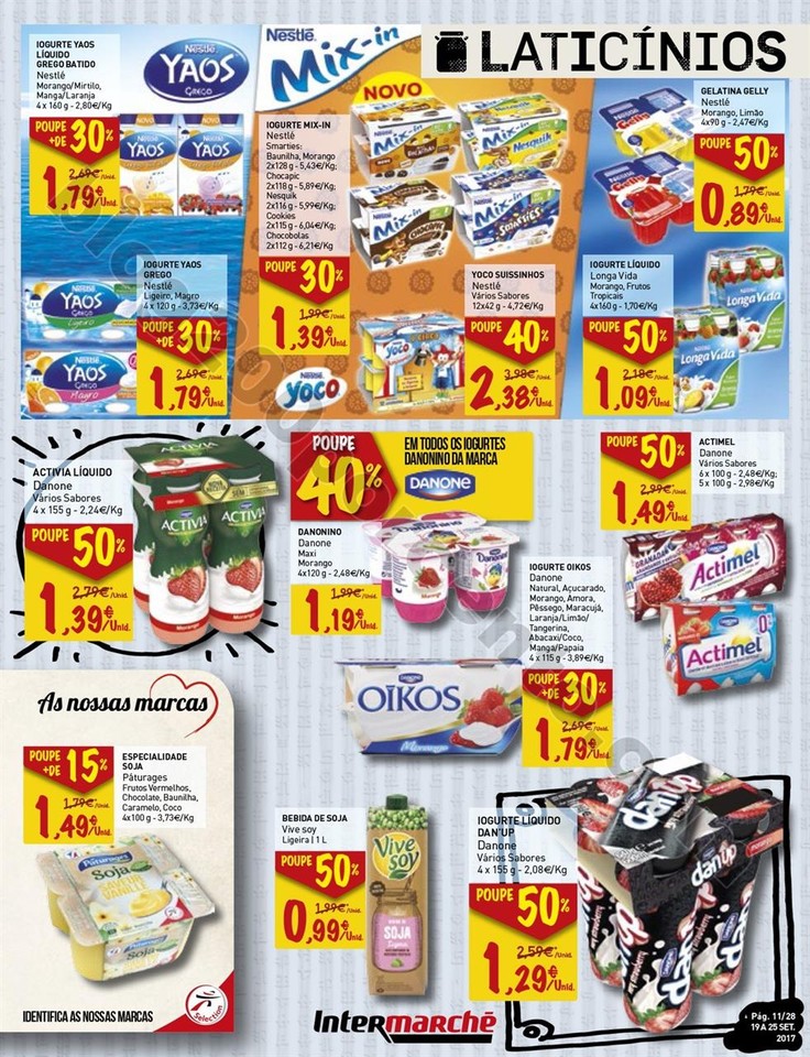 01 antevisão Folheto INTERMARCHÉ de 19 a 25 sete