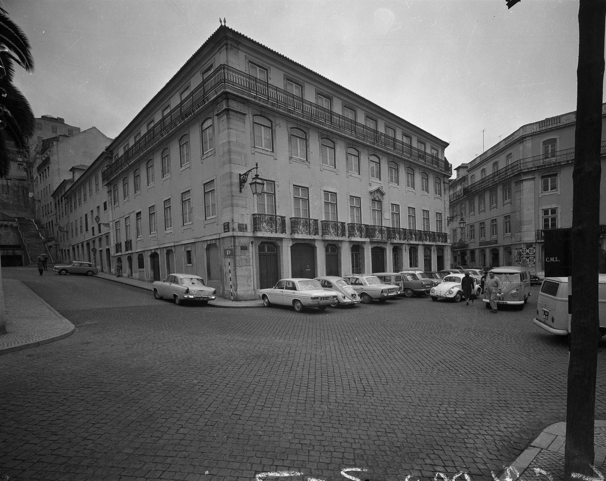 Palácio dos Caldas, 1968, foto de Armando Serôdi