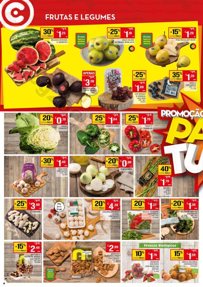 Antevisão Folheto CONTINENTE Promoções de 30 ab