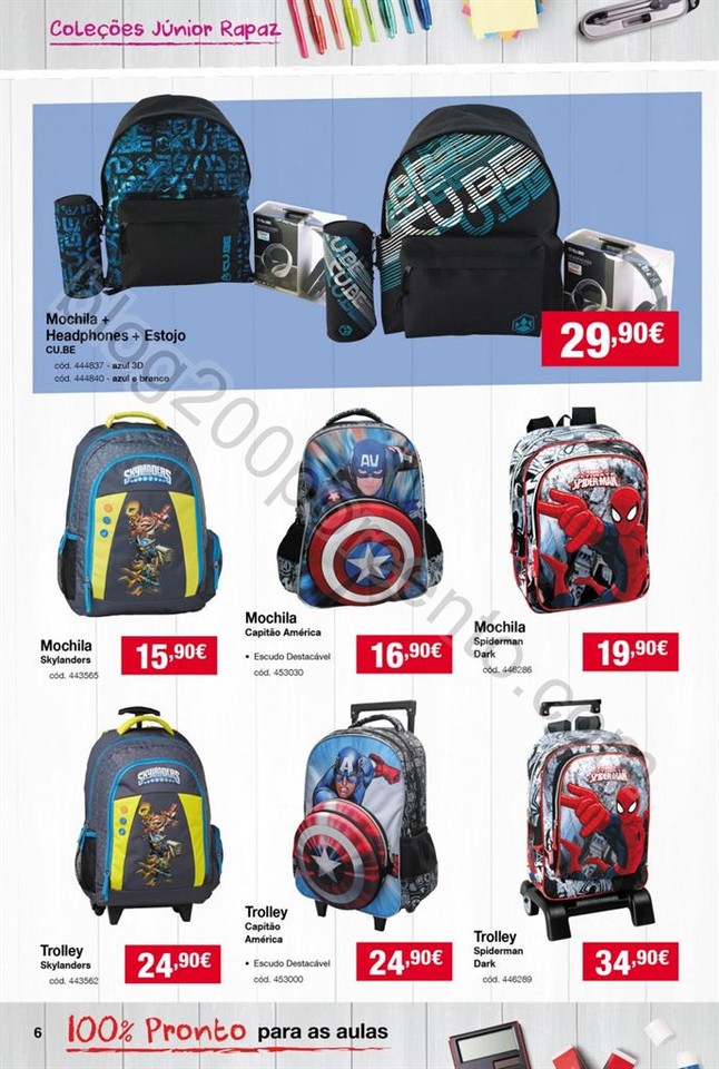 Antevisão Folheto STAPLES Regresso às aulas de 1