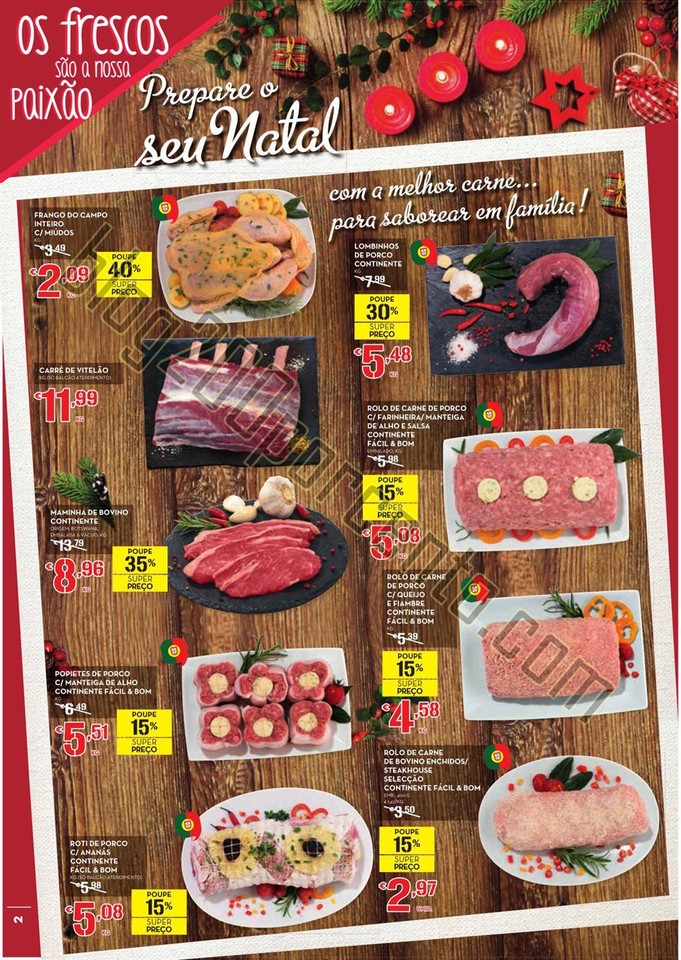 Antevisão Folheto CONTINENTE Semana Natal Promoç