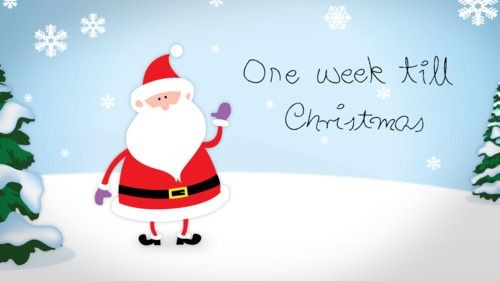 Falta uma semana para o Natal - O Melhor Blog do Mundo