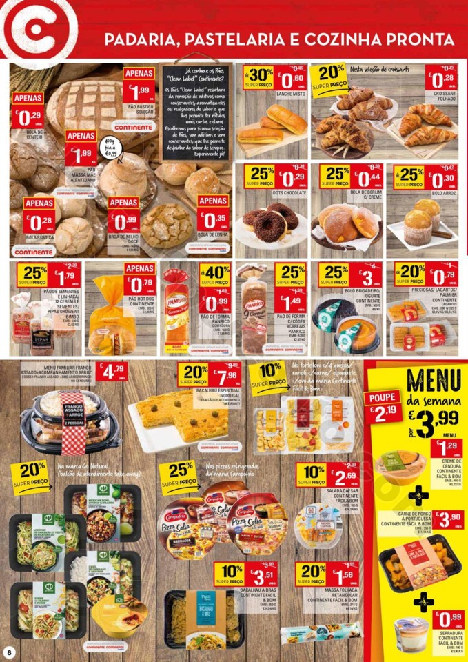 Antevisão Folheto CONTINENTE Promoções de 30 ab